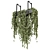 Metal Box Hanging Plants - Set 269 3D model small image 6