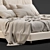 Modern OZIUM Bed: Elegant Design 3D model small image 6
