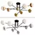 Eurosvet 70129_8: Loft-Style Ceiling Chandelier 3D model small image 1