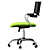 Kantor Ichiko Exel Office Chair 3D model small image 4