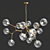 Elegant MAXIMO Chandelier 3D model small image 1