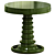 Elegant Bombay Button Painted Table 3D model small image 2