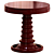 Elegant Bombay Button Painted Table 3D model small image 4