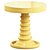 Elegant Bombay Button Painted Table 3D model small image 5