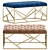 ASPEN Bench: Versatile, Stylish, 3 Colors 3D model small image 1