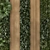 Wooden Base Vertical Indoor Wall Garden 3D model small image 4