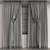 Versatile 3D Curtain Model 3D model small image 3