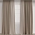 Premium Curtain with V-Ray and Corona Render 3D model small image 1