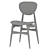 Pottera Dining Chair: Functional Elegance for Modern Homes 3D model small image 4