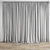 Modern Polygonal Curtain Design 3D model small image 3