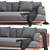 Elegant Maria Sofa: Timeless Comfort 3D model small image 2