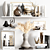 Elegant Home Decor Set 3D model small image 2