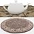 Round Rugs Set: Versatile and Realistic 3D model small image 4