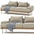 Modern Rivera Sofa 2017 3D model small image 2