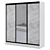 Loft 3-Door Sliding Wardrobe 3D model small image 1