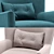 Nosta Lounge Chair: Stylish, Cozy, and Versatile 3D model small image 5