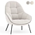 Modern Mango Armchair: Stylish and Comfortable 3D model small image 1