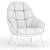 Modern Mango Armchair: Stylish and Comfortable 3D model small image 4