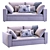 Modular Harmony Sofa 3D model small image 1