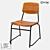 Tropical Teak Chair: LoftDesigne Model 3D model small image 1