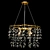 Crystal Elegance Chandelier 3D model small image 2