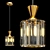Elegance in Crystal: Luxury Lamp 3D model small image 1