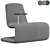 Anne Linde Urban Lounge Armchair 3D model small image 1