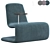 Anne Linde Urban Lounge Armchair 3D model small image 2