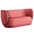 Ferm Living Rico Lounge S Sofa 3D model small image 6