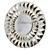 Elegant Silver Mirror Frame 3D model small image 1