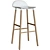 Wooddi Group Barstool Chair: Stylish and Comfortable 3D model small image 1