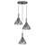 Elegant Velante 243 Chandelier 3D model small image 2