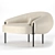 Luxury Leather Armchair: Isola Amura 3D model small image 3