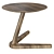 Pinewood End Table - Stylish and Functional 3D model small image 1