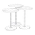 Contemporary White Nola Zigon Coffee Table 3D model small image 2