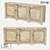 LoftDesigne 80465 Pine and MDF Chest of Drawers 3D model small image 1