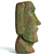Mystical Moai Statue for Exquisite Gardens 3D model small image 3