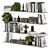 Elegant Shelf Decor Set - Set 11 3D model small image 1