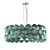 Sleek Ring Pendant Light 3D model small image 2