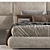 Luxury Fendi Casa Bed - Exquisite Elegance! 3D model small image 3