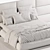 Luxury Fendi Casa Bed - Exquisite Elegance! 3D model small image 4