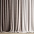 Poly Curtain Set: High Quality 3D Model 3D model small image 2