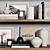 Elegant H&M Decor Set 3D model small image 5