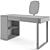 Elegance Redefined: Fendi Casa Icon Desk 3D model small image 4