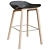 Wooddi Group Hi-Light Barstool 3D model small image 2