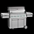 Napoleon Prestige Gas Grill (665 RSIB) 3D model small image 1