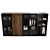 Modern Minimalist Wardrobe Design 3D model small image 4