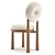 Emmanuelle Simon Baba Chair: Elegant Designer Seating 3D model small image 2