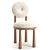 Emmanuelle Simon Baba Chair: Elegant Designer Seating 3D model small image 3