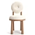 Emmanuelle Simon Baba Chair: Elegant Designer Seating 3D model small image 4